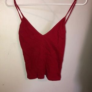 Brandy Melville Red Tank Top